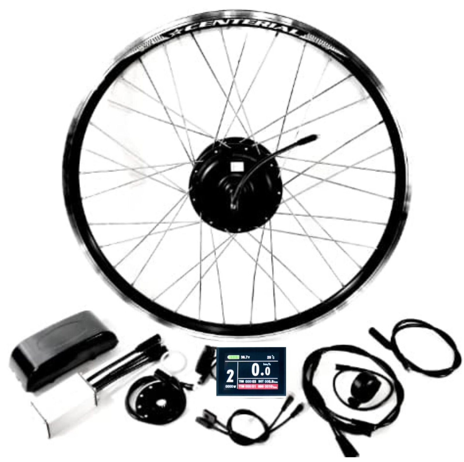 Zestawy z silnikami 350W–500W