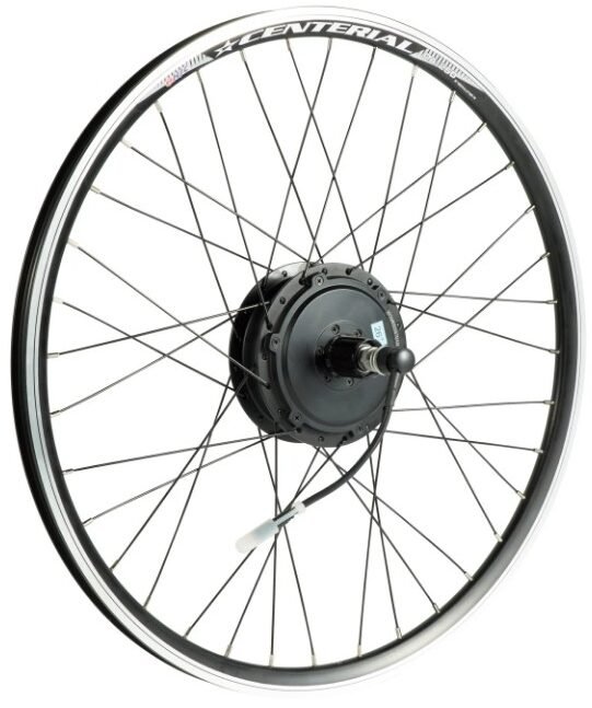 Koła z silnikami 350W–500W