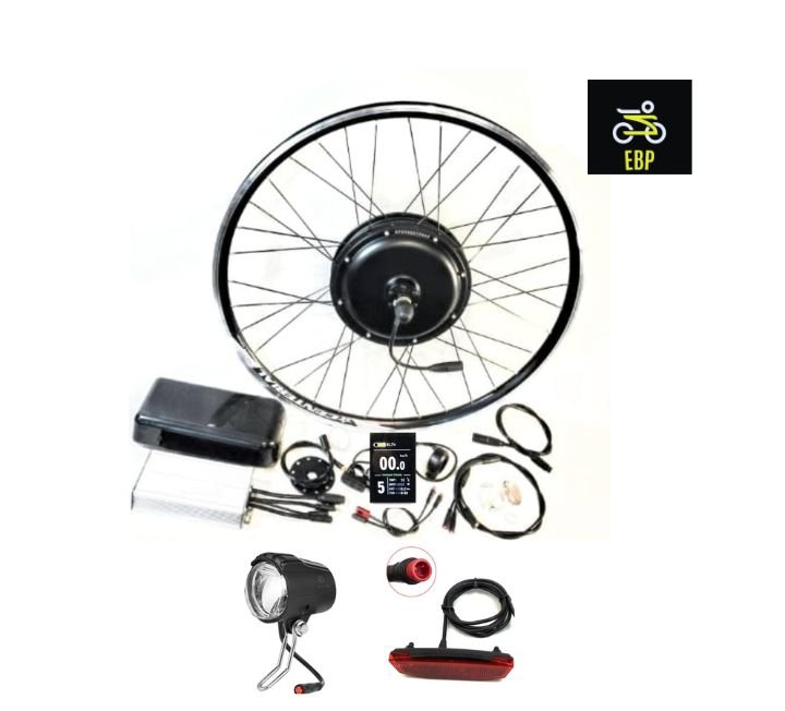 Profesjonalny zestaw KT 2000W EPR10M tył – EBP Zestaw konwersyjny KT 2000W EPR10M tył wolnobieg – EBP