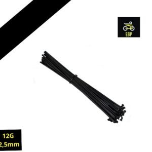 szprychy do roweru elektrycznego 12g 2 5mm wzmacniane nierdzewne czarne ebp.jpg