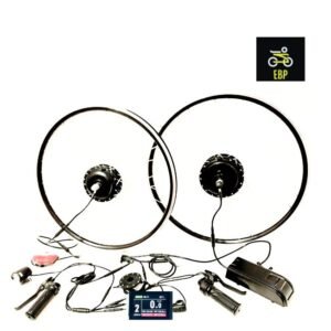 zestaw do konwersji rower elektryczny cali 250w x2 przod tyl wolnobieg ebp.jpg